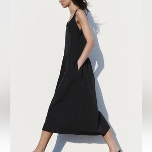 Zara Black Midi Dress